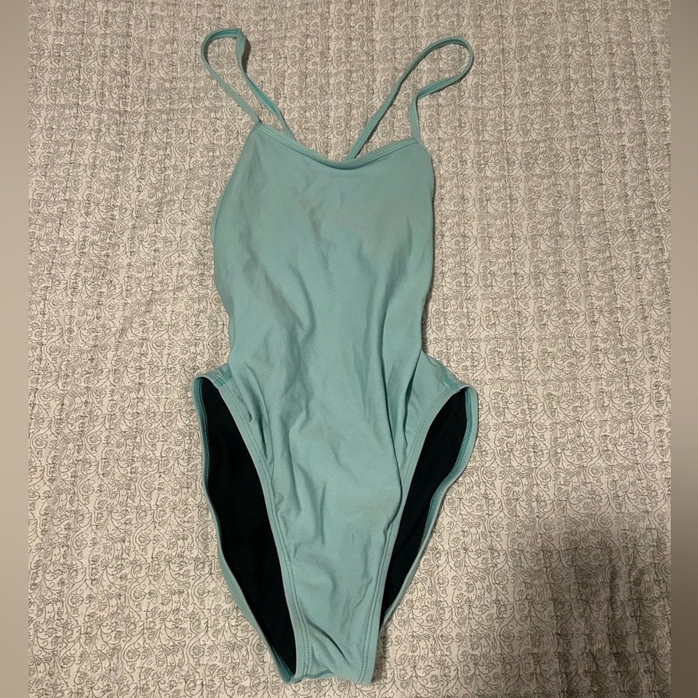 Jolyn ice blue brandon onesie Swimsuit